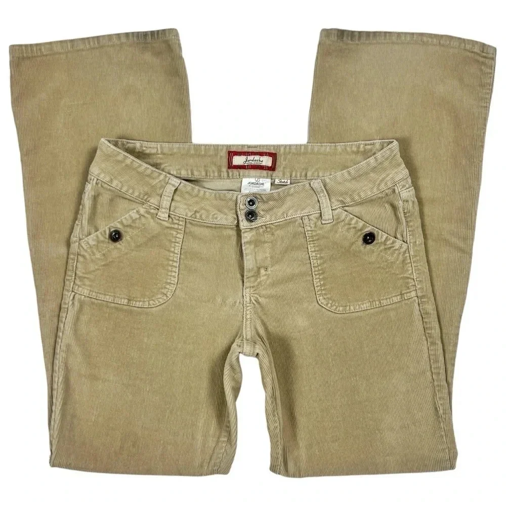 Y2K Jordache Wide Leg Corduroy Pants
